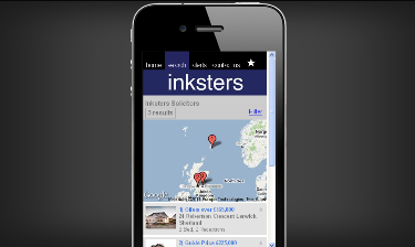 Inksters' Mobile Property Website